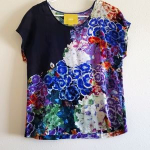 Anthropologie MAEVE Silk Blouse
